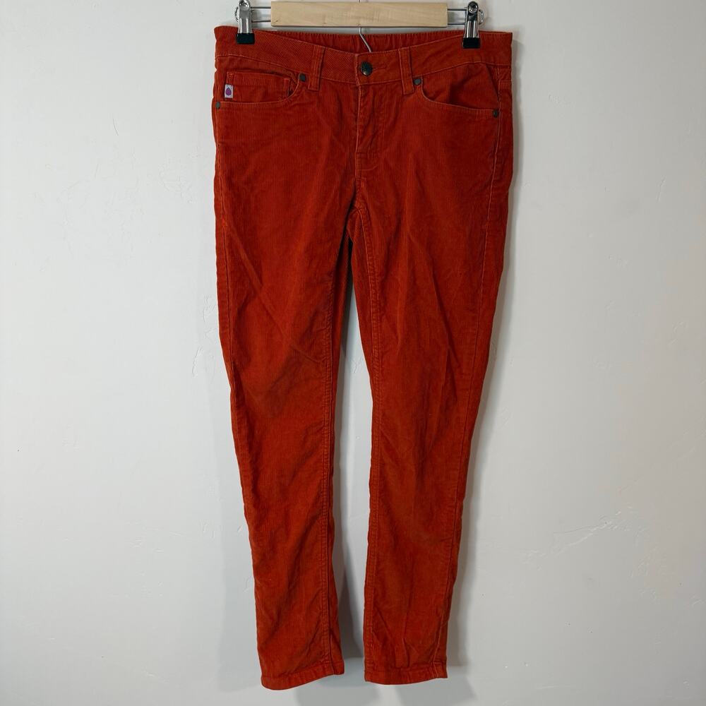 Stio Women's Rivet Cord Pants Skinny Orange 4